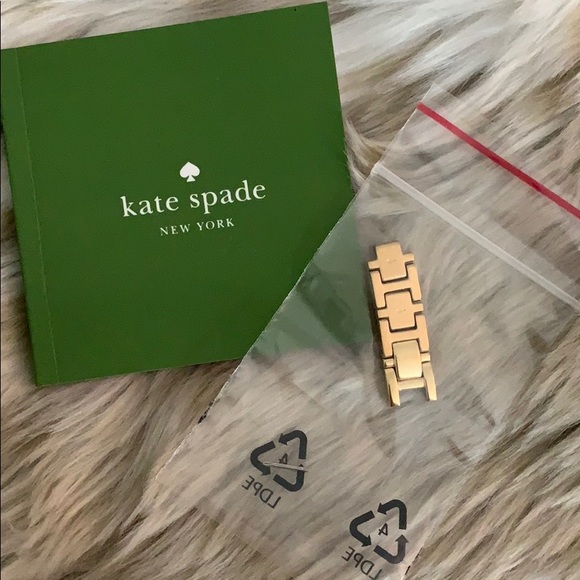 Kate Spade Gold Rhinestone Watch - Picture 7 of 8